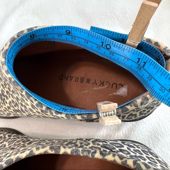 Lucky Brand Fai Cheetah Print Ankle Booties Size 5.5M - Picture 15 of 16